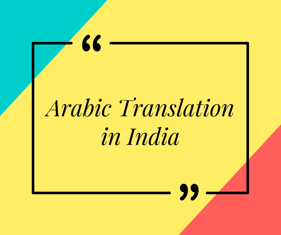 Arabic Translation in India
