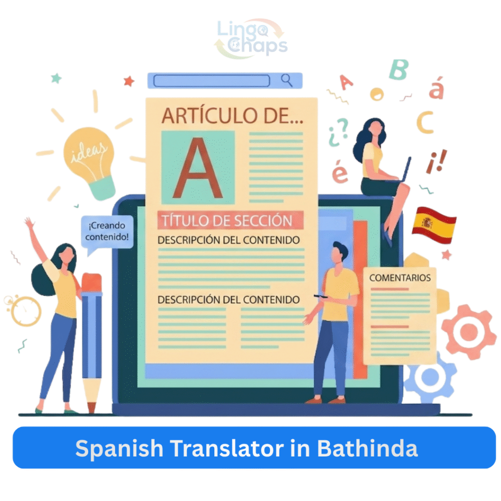 Spanish Translator in Bathinda