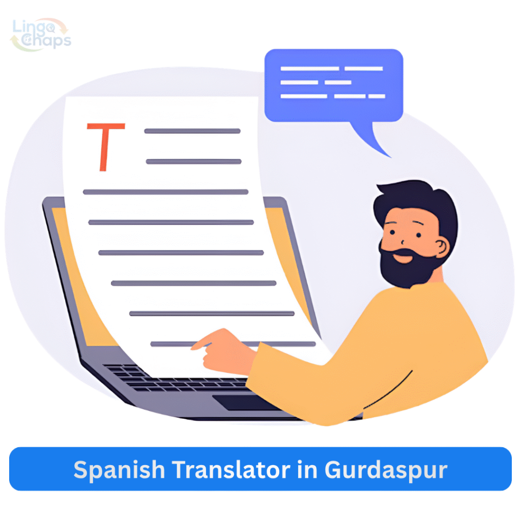 Spanish Translator in Gurdaspur