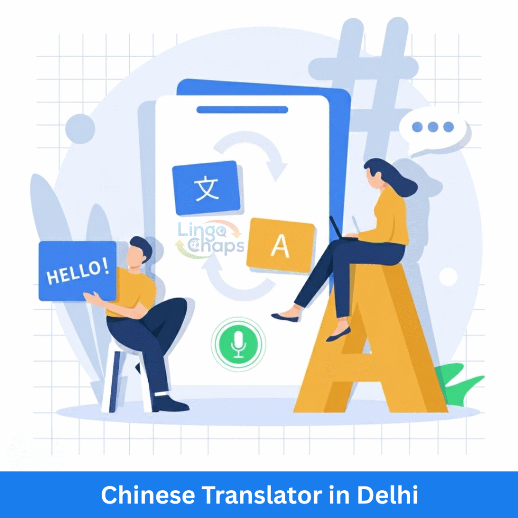 Chinese Translator in Delhi