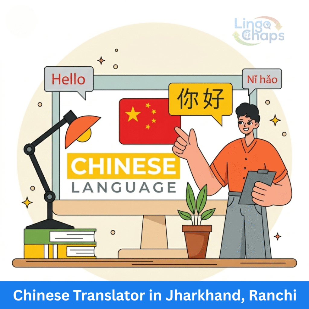 Chinese Translator in Jharkhand, Ranchi