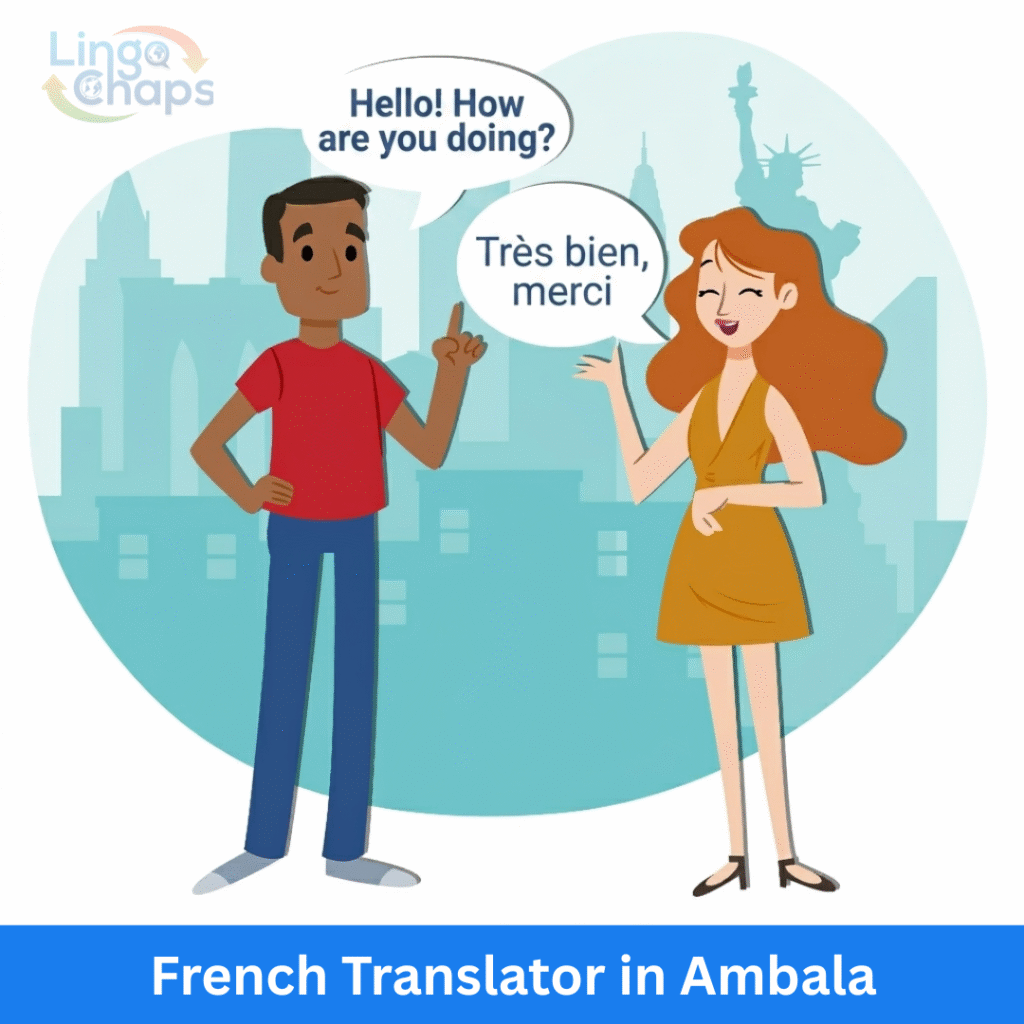 French Translator in Ambala