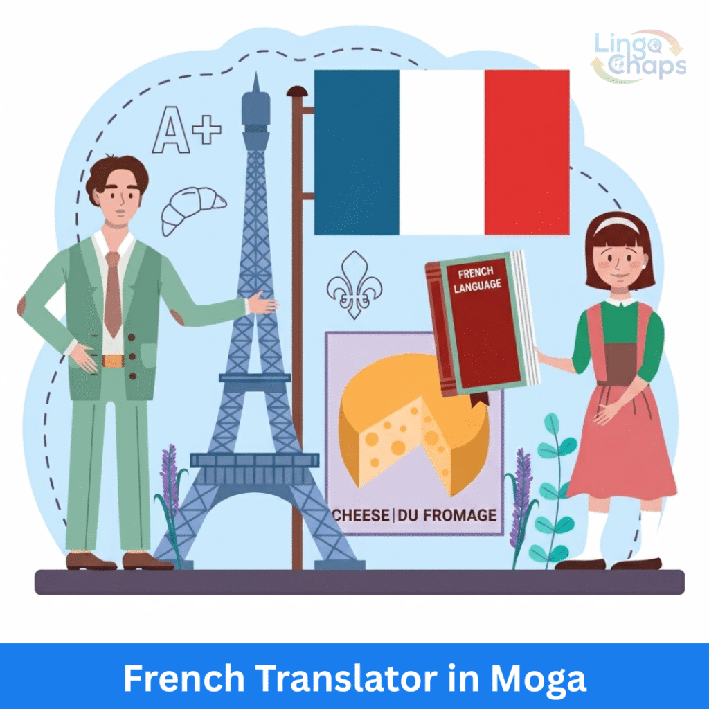 French Translator in Moga