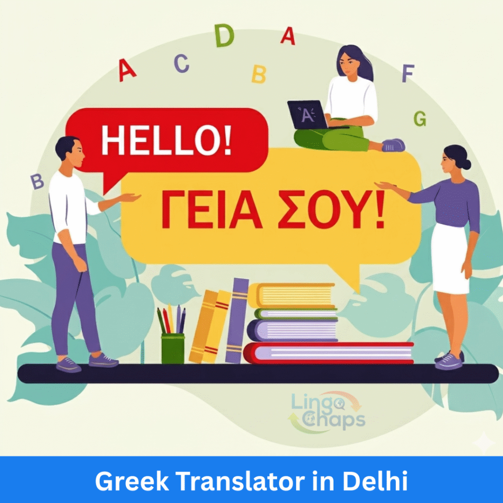 Greek Translator in Delhi