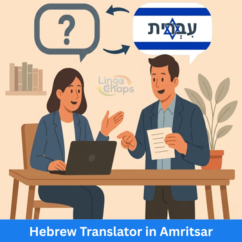 Hebrew Translator in Amritsar