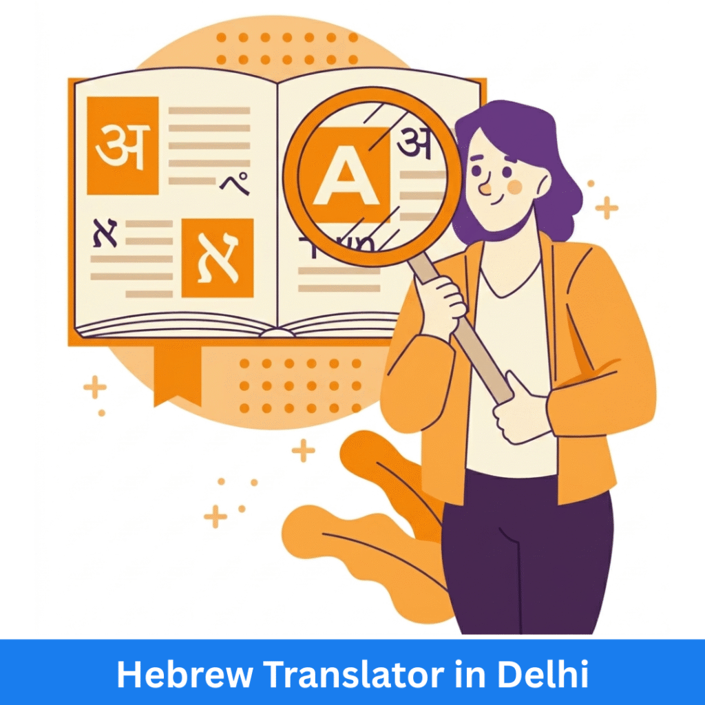 Hebrew Translator in Delhi