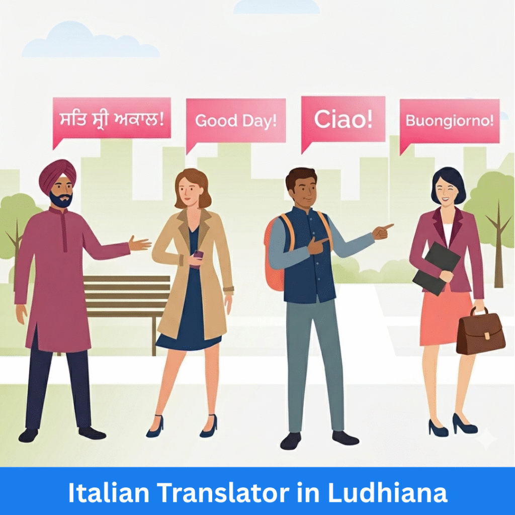 Italian Translator in Ludhiana