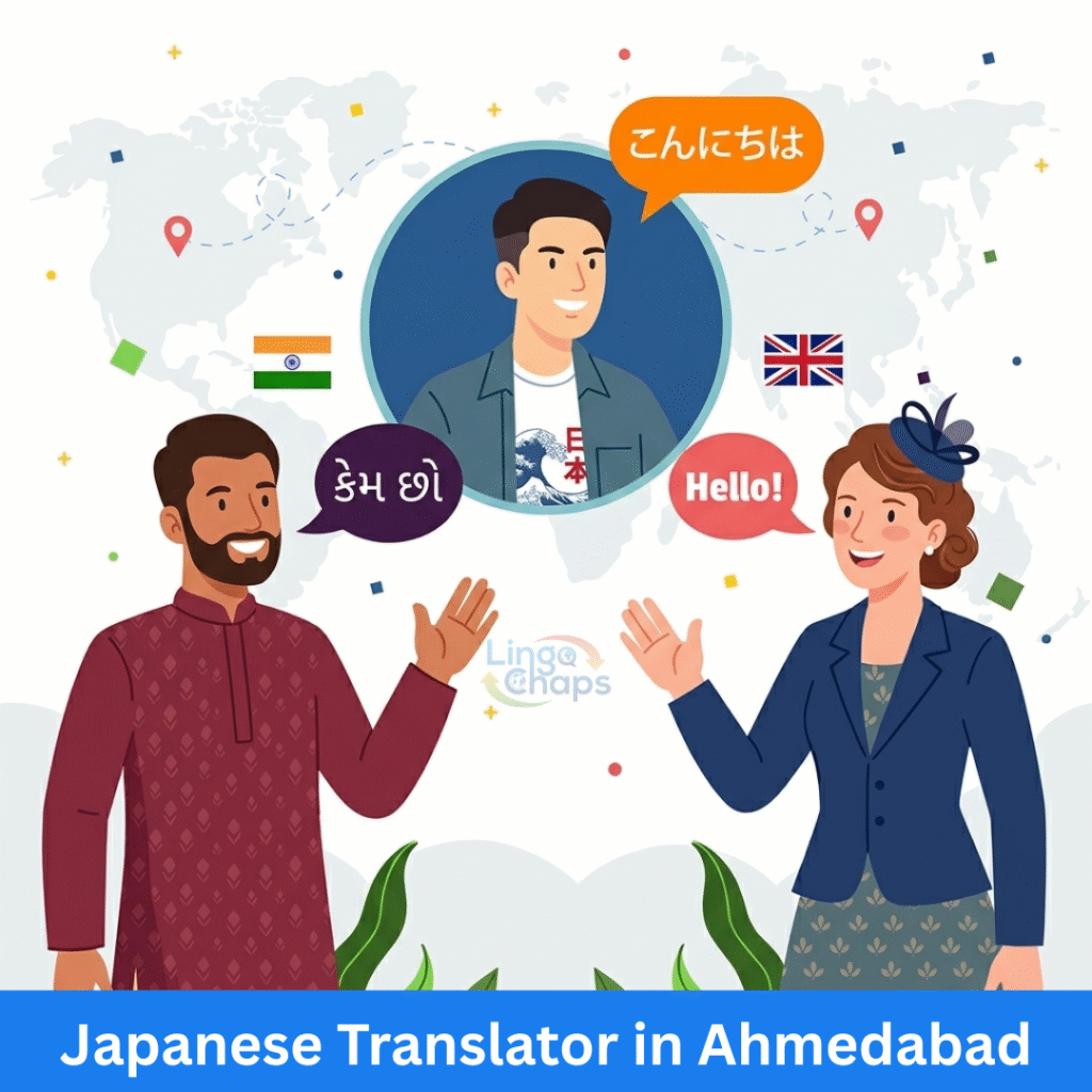 Japanese Translator in Ahmedabad