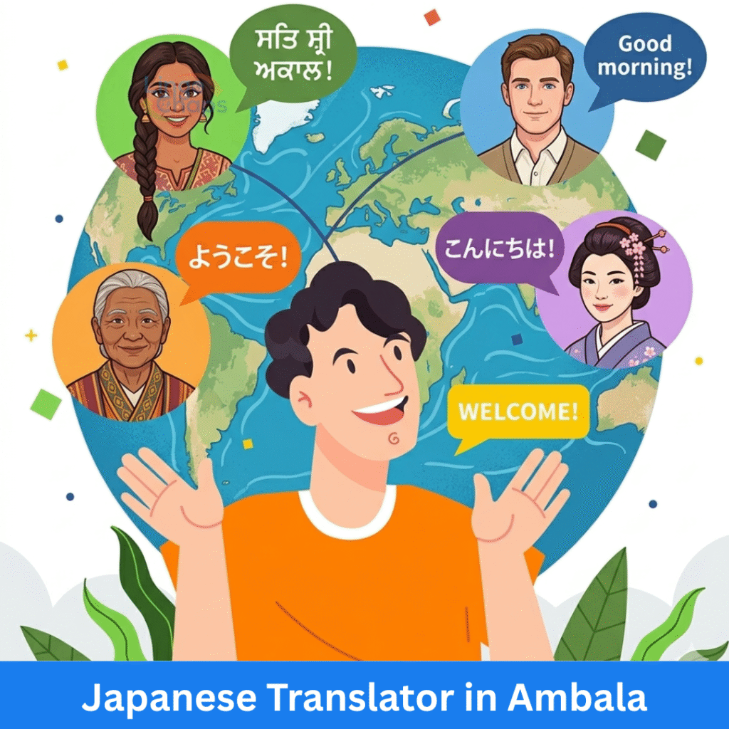 Japanese Translator in Ambala