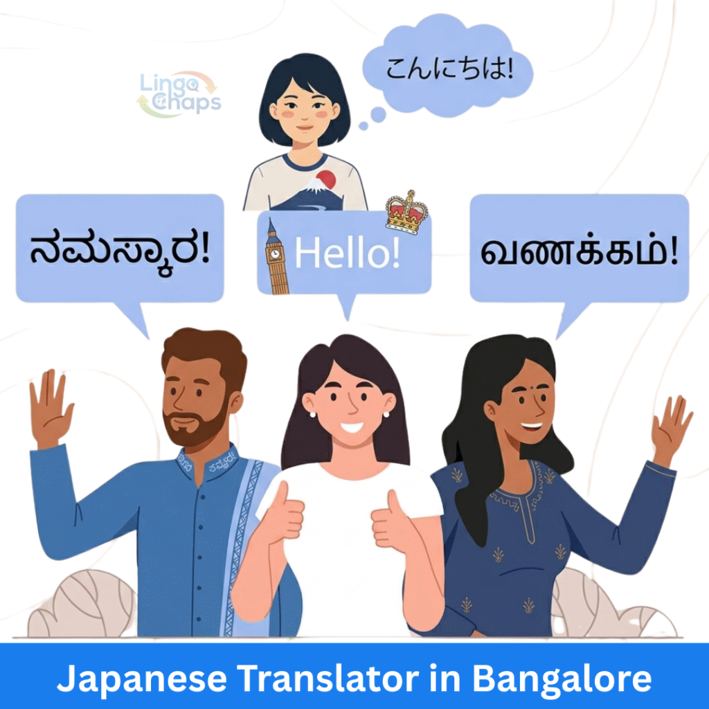 Japanese Translator in Bangalore
