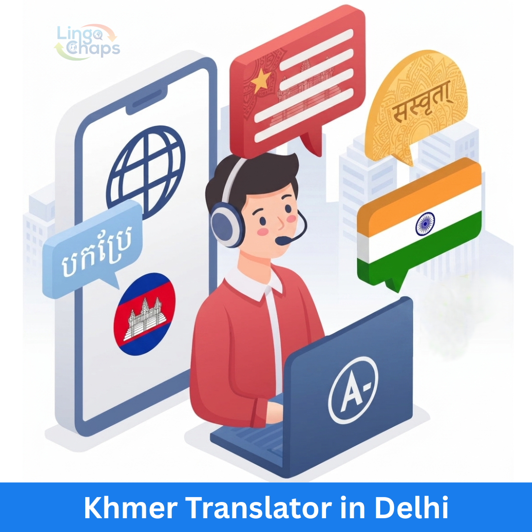 Khmer Translator in Delhi