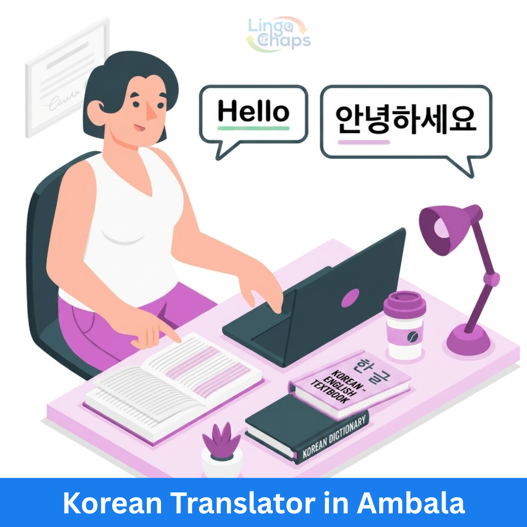 Korean Translator in Ambala