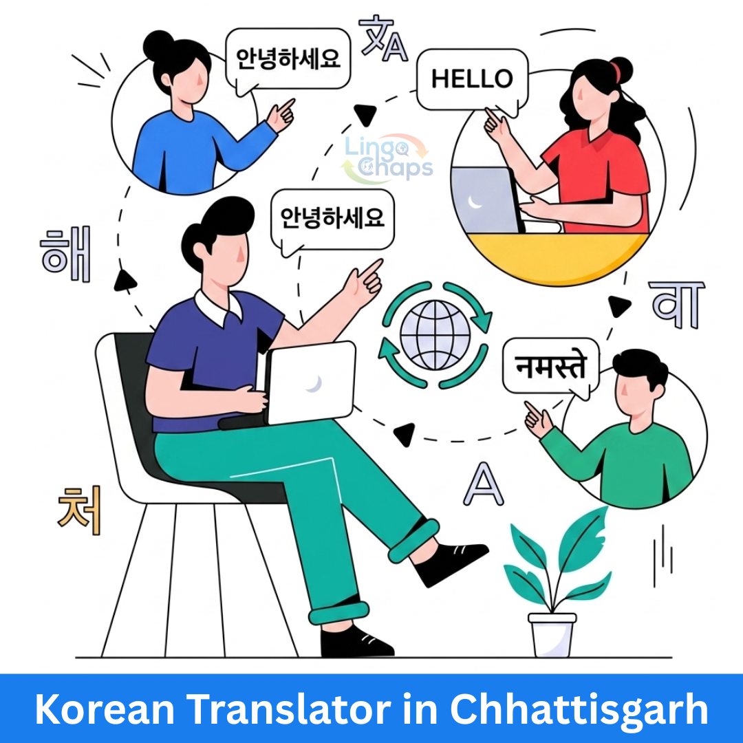 Korean Translator in Chhattisgarh