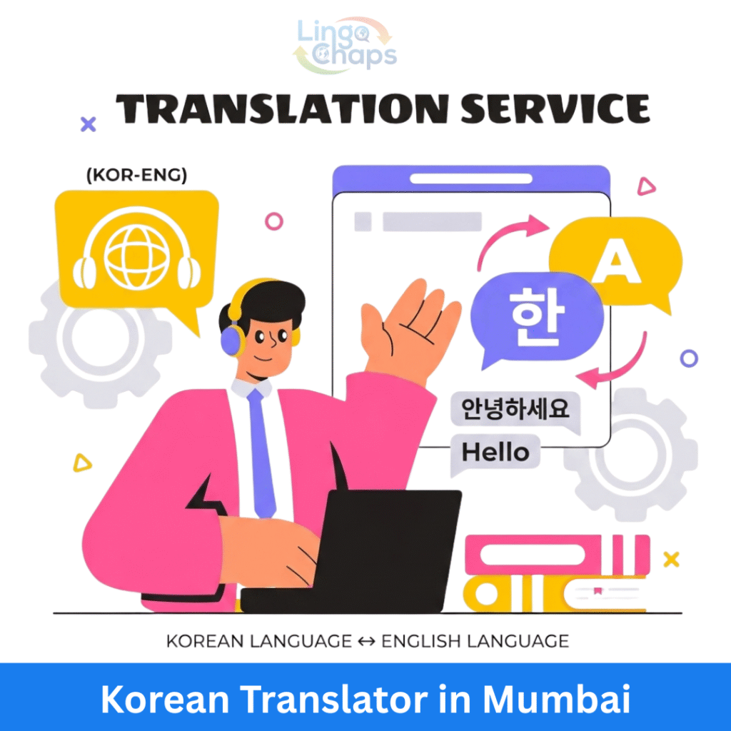 Korean Translator in Mumbai