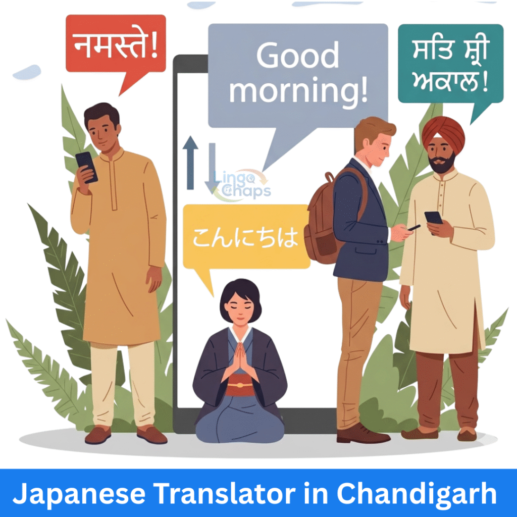 Japanese Translator in Chandigarh