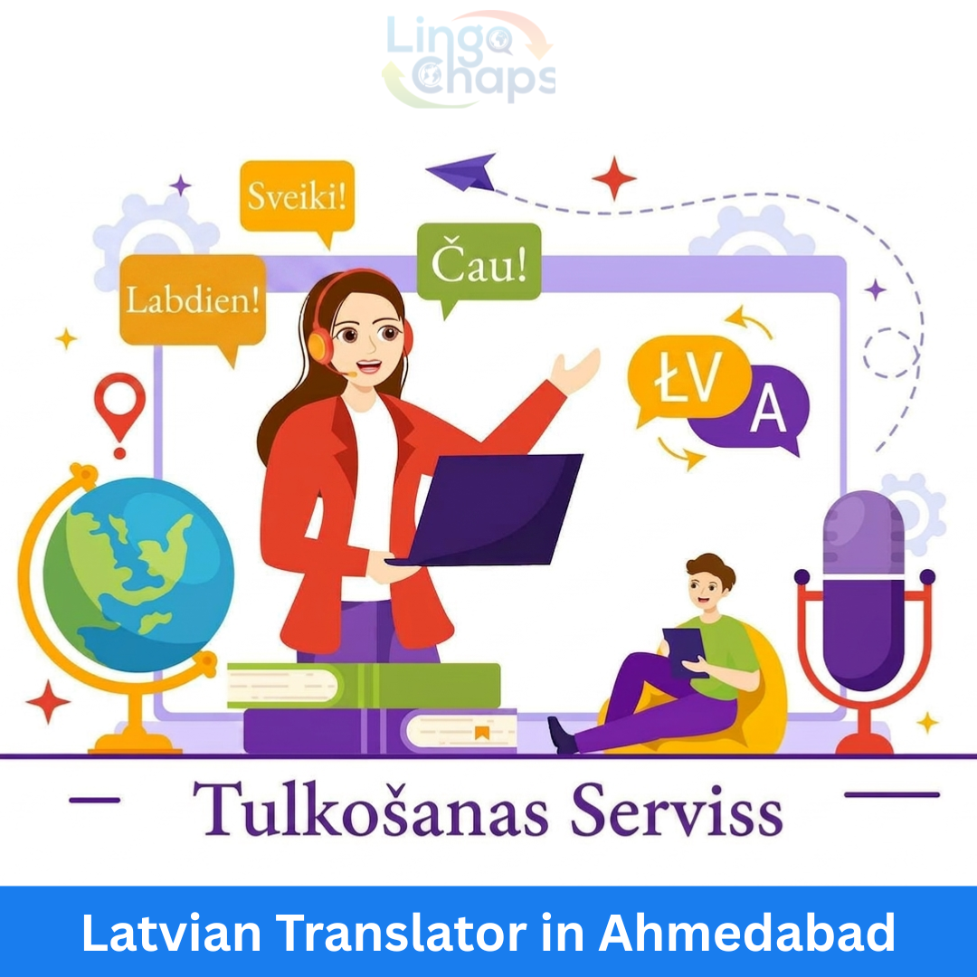 Latvian Translator in Ahmedabad